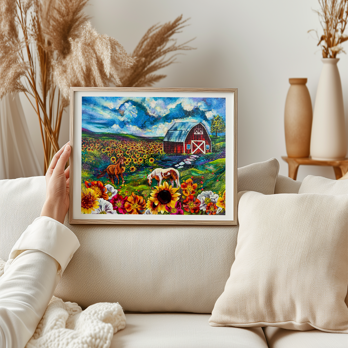 "No Eye Has Seen" (Heaven Vision) Print