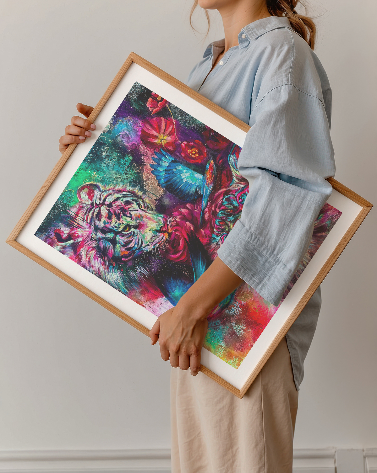 "The Joy of the Lord is My Strength" Fine Art Print