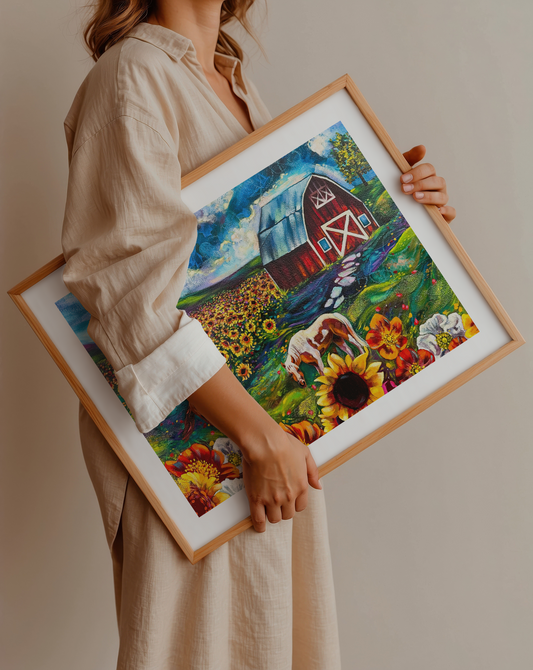 "No Eye Has Seen" (Heaven Vision) Print