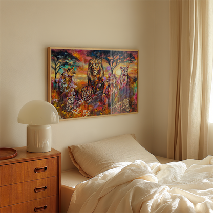 "Wild Flame Wild Flower" Fine Art Print