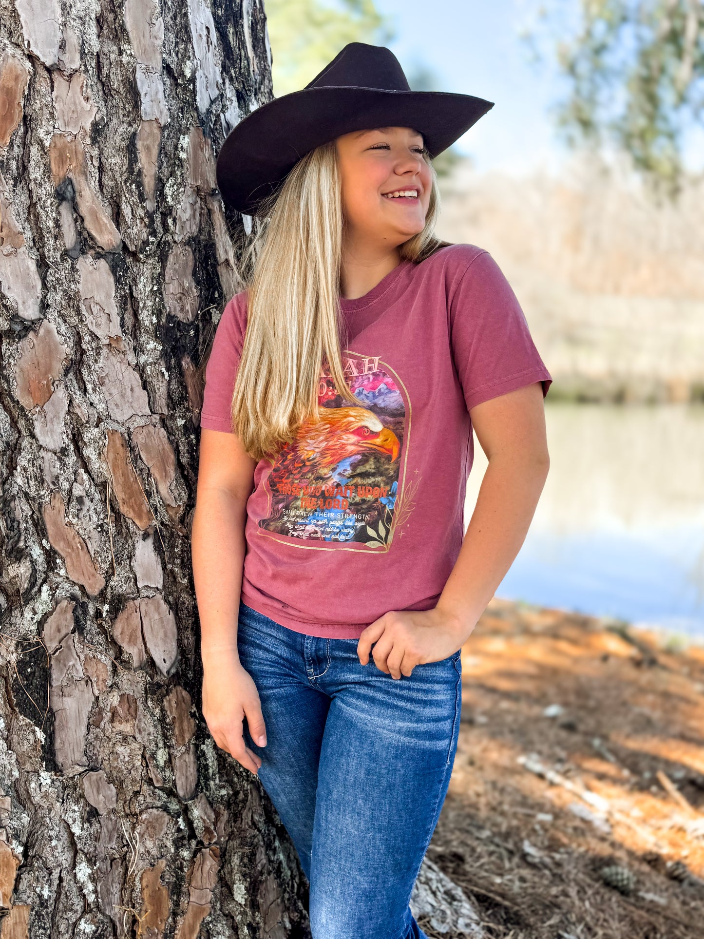 "Mount Up With Wings Like Eagles" T-Shirt