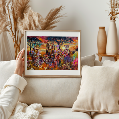 "Wild Flame Wild Flower" Fine Art Print