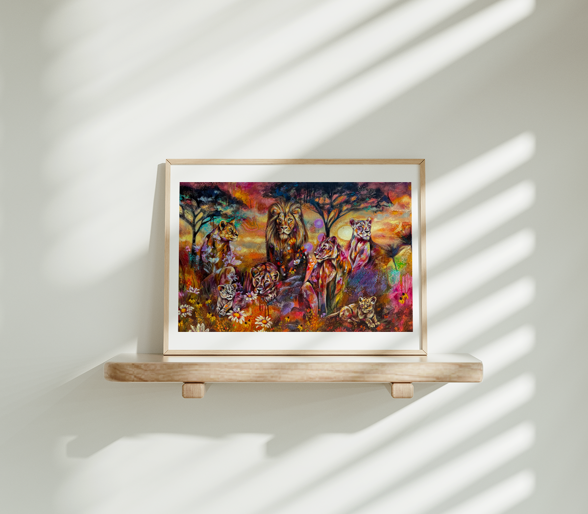 "Wild Flame Wild Flower" Fine Art Print