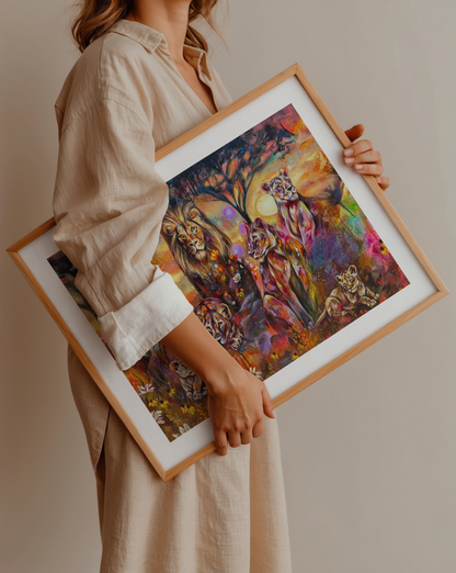 "Wild Flame Wild Flower" Fine Art Print